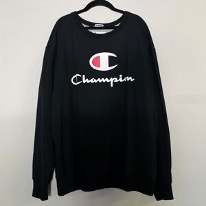 Black Champion Powerblend Crewneck Sweatshirt XL
